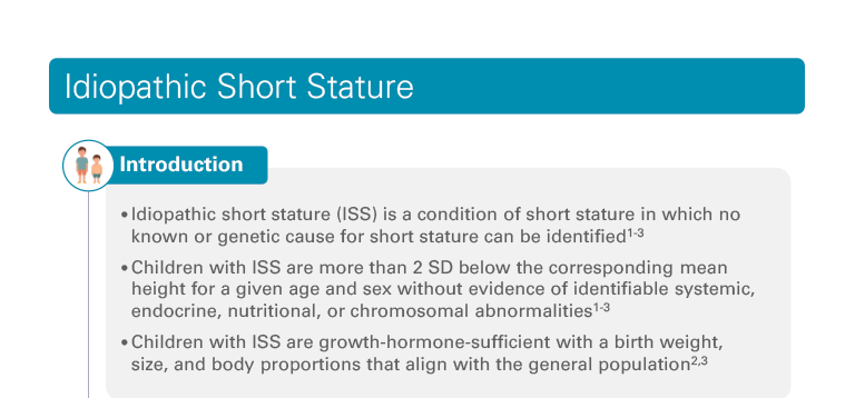 Idiopathic Short Stature Overview