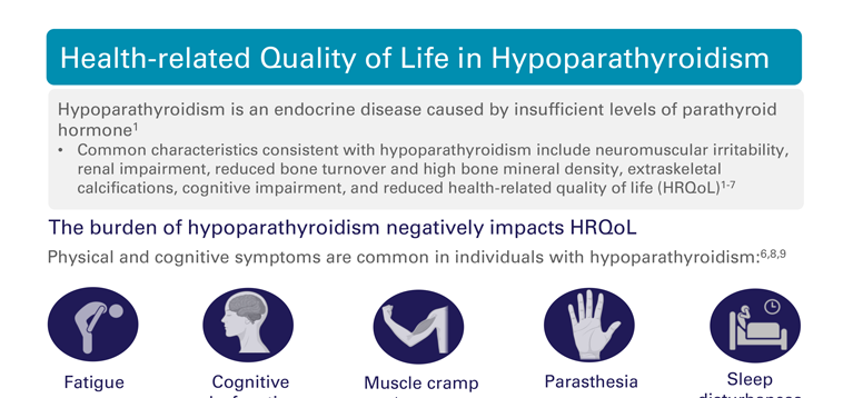 Health-related Quality of Life in Hypoparathyroidism